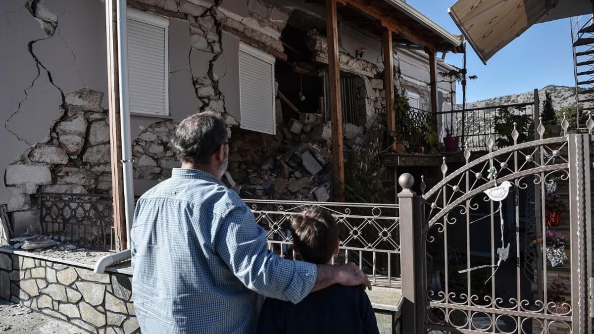 A strong 6.3-magnitude earthquake hits Greece