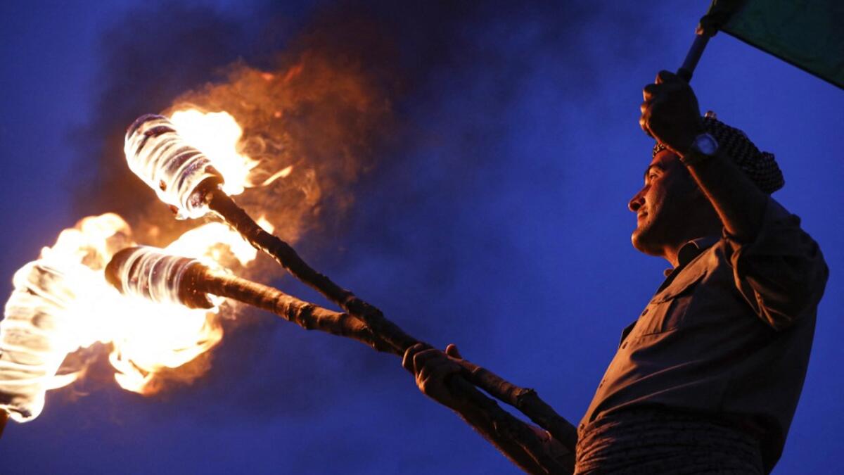 Nowruz day celebrated