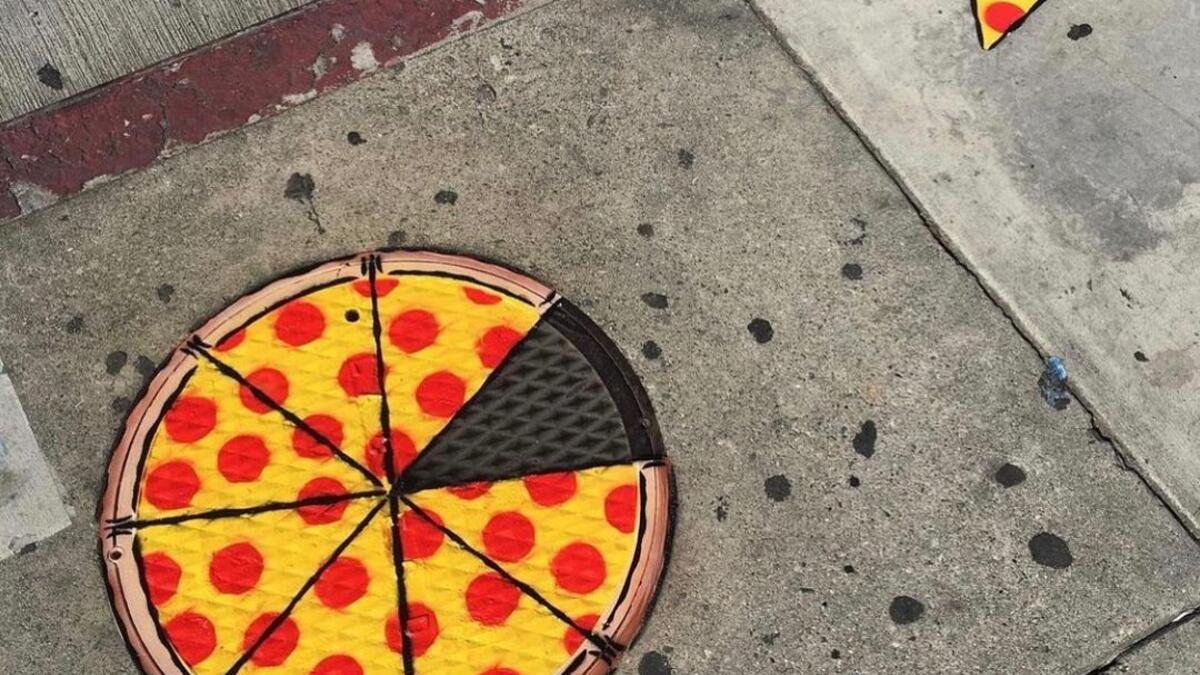 American street artist Tom Bob