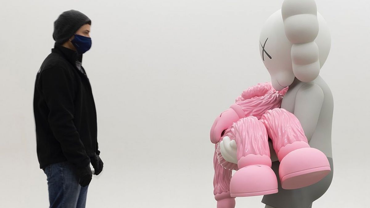 Good morning... #KAWS #GONE  (Instagram)