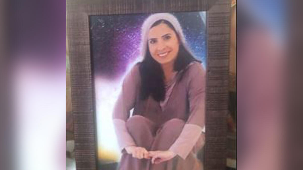 Lebanese actress Nadine Al-Rassi posted a picture of her mother