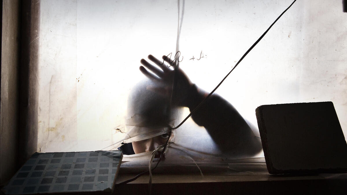 His father isn't working since he was injured in the hands so Ibrahim is looking for work. He said " I'm happy to work so I will be rich" and when I asked him what he remembered of his home in Syria, he replied:" I don't have memories of my home. I have travelled a lot from one village to another since the war began.