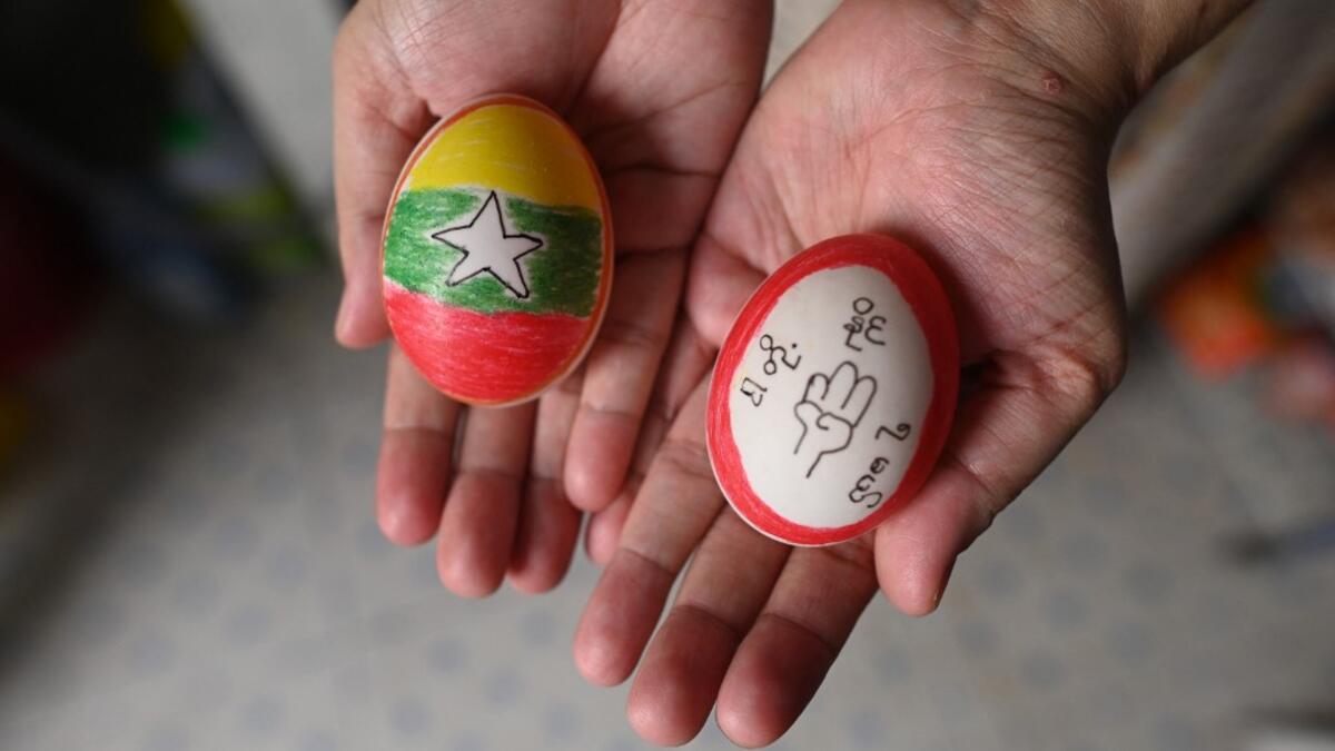 Anti-coup protests in Myanmar