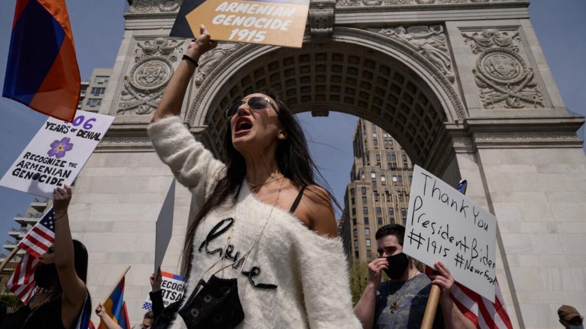 Biden officially recognizes the Armenian 1915 killings as a genocide