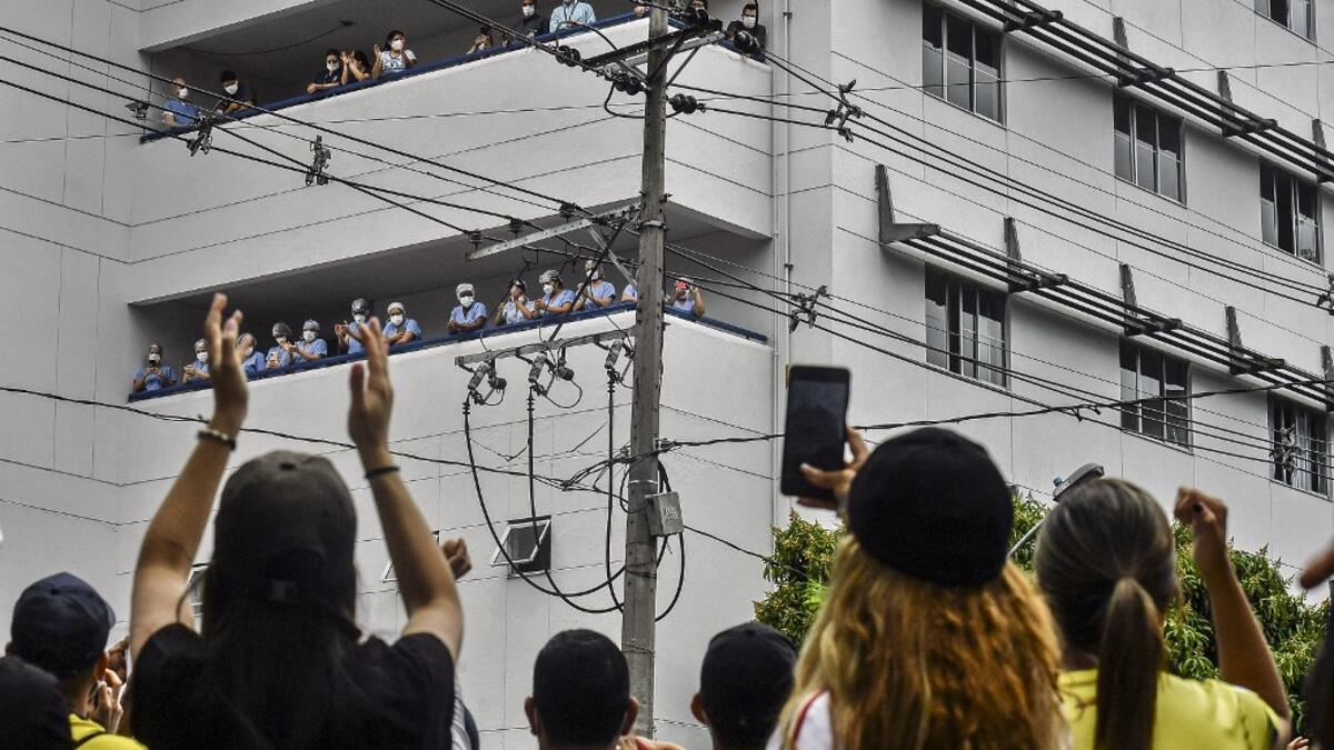 Tax reform protests in Colombia