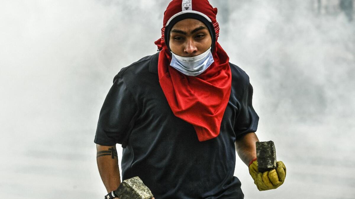 Tax reform protests in Colombia