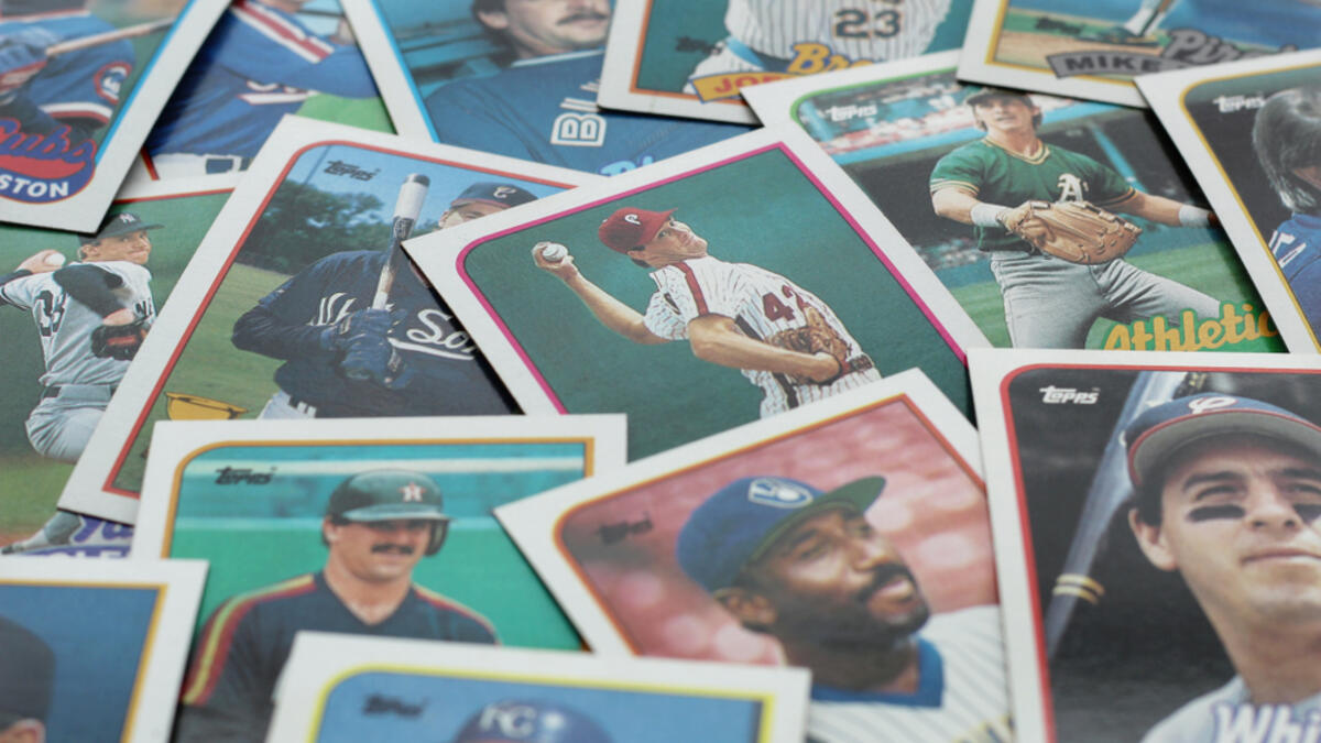 9.Baseball cards