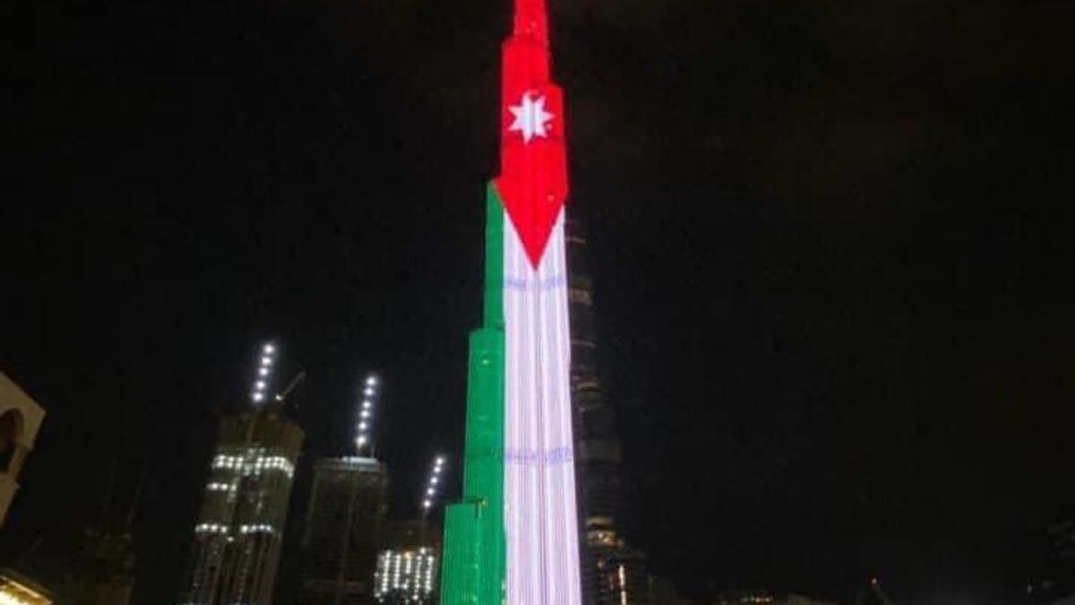 Jordan celebrates state's centennial