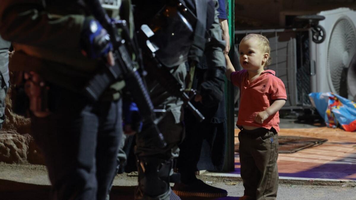Sheikh Jarrah neighborhood in occupied East Jerusalem