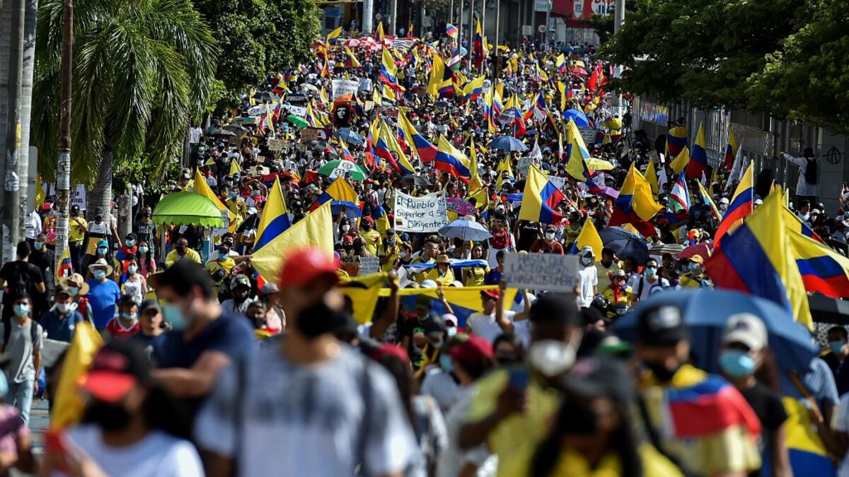 Anti-government Rallies Continue Widely in Colombia