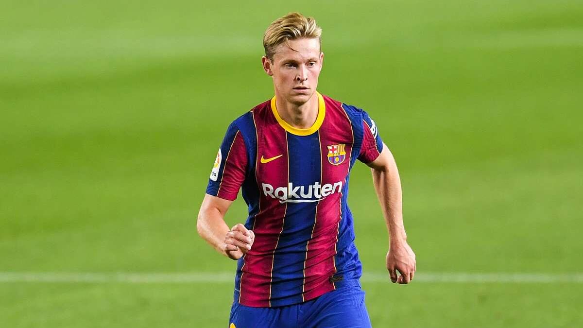 6- الهولندي فرينكي دي يونغ (برشلونة) بقيمة 138 مليون يورو