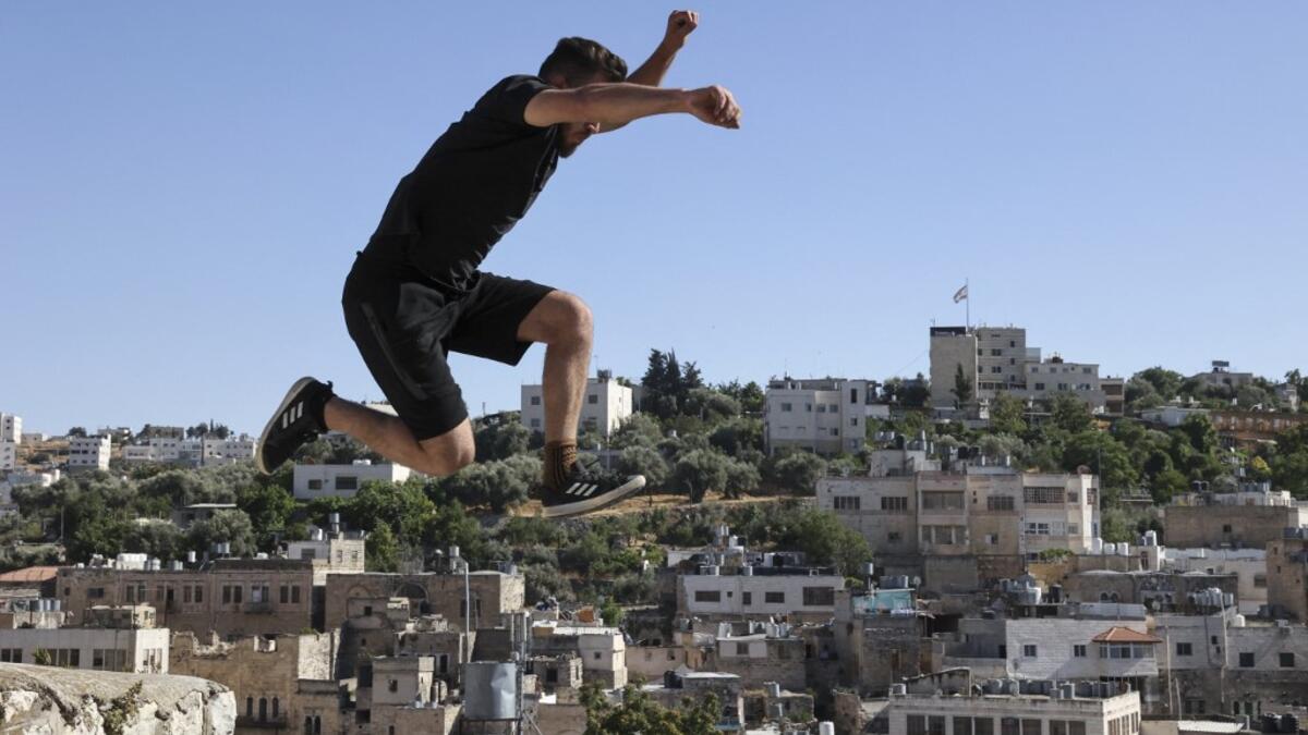 Parkour in the West Bank City of Hebron