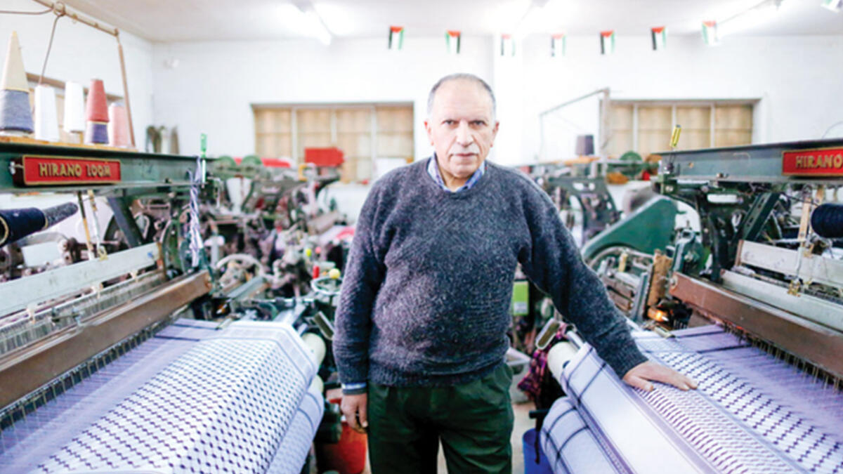 9. Hirbawi Keffiyeh Weavery