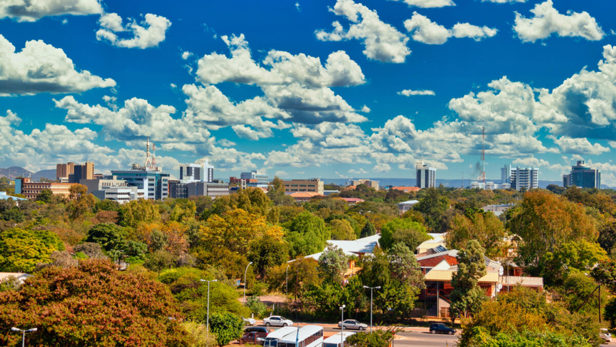 8. Gaborone -  Botswana