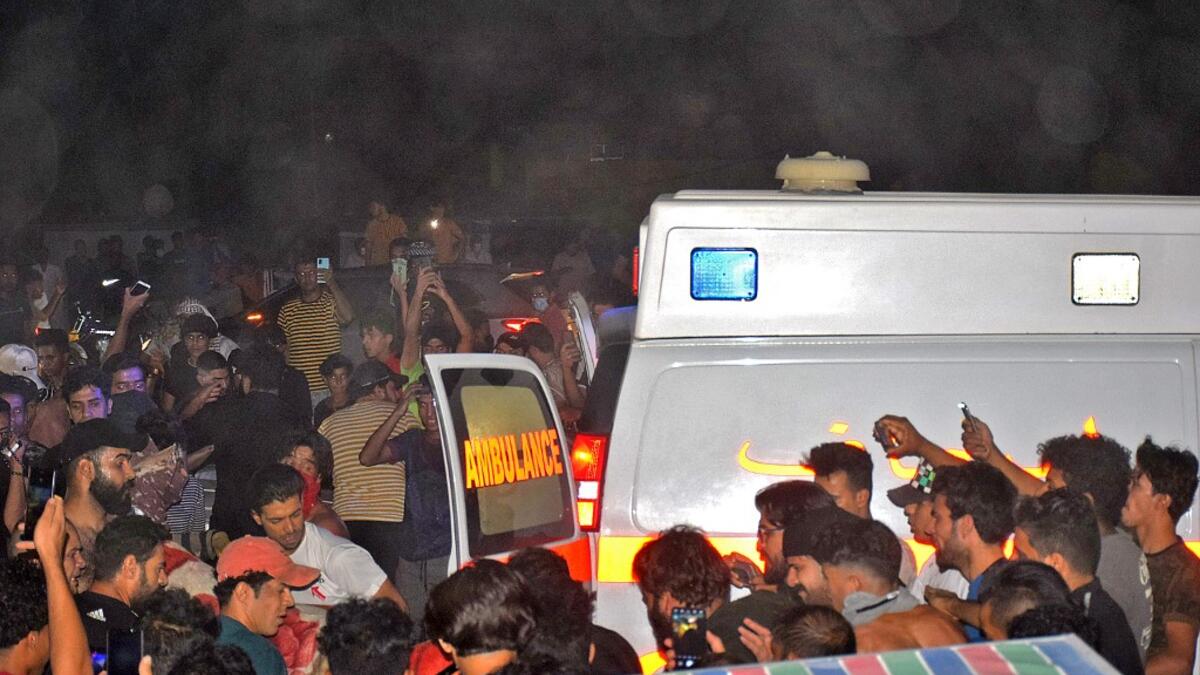 Iraqis Mourn Victims in Covid-19 Facility Hospital Fire