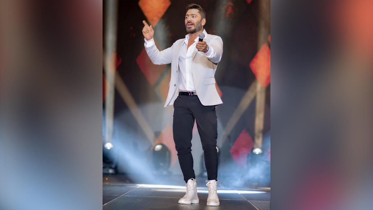 Egyptian singer Tamer Hosny - UAE
