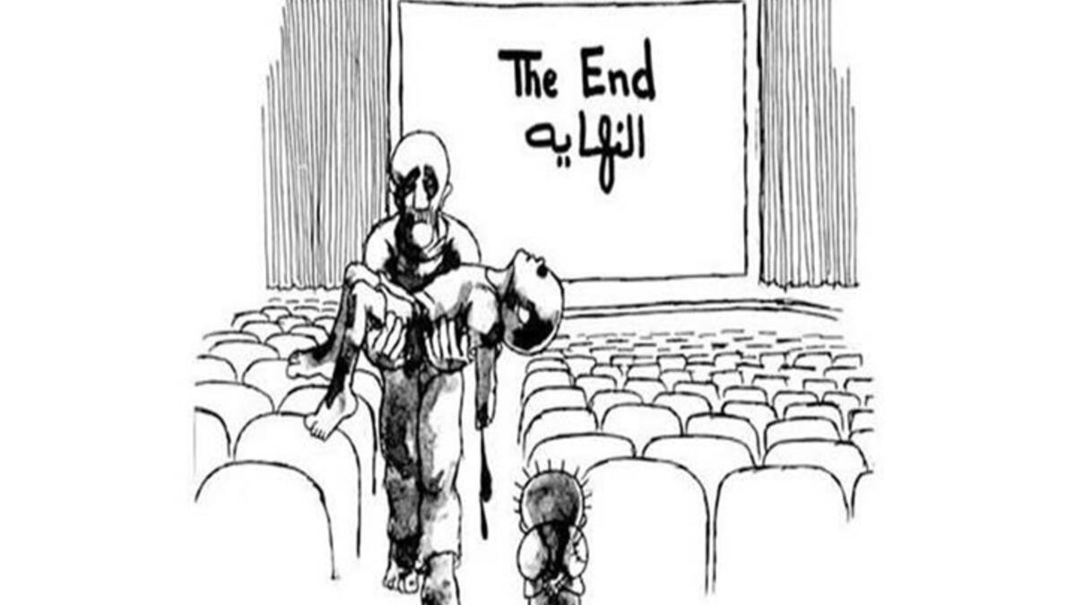 Palestinian political cartoonist