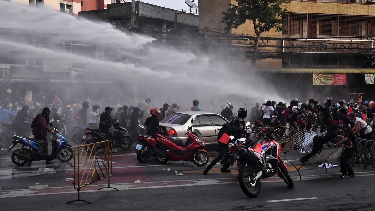 Anti-government Protesters in Thailand