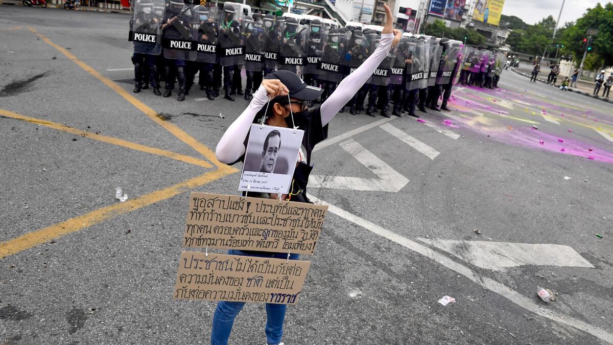 Anti-government Protesters in Thailand