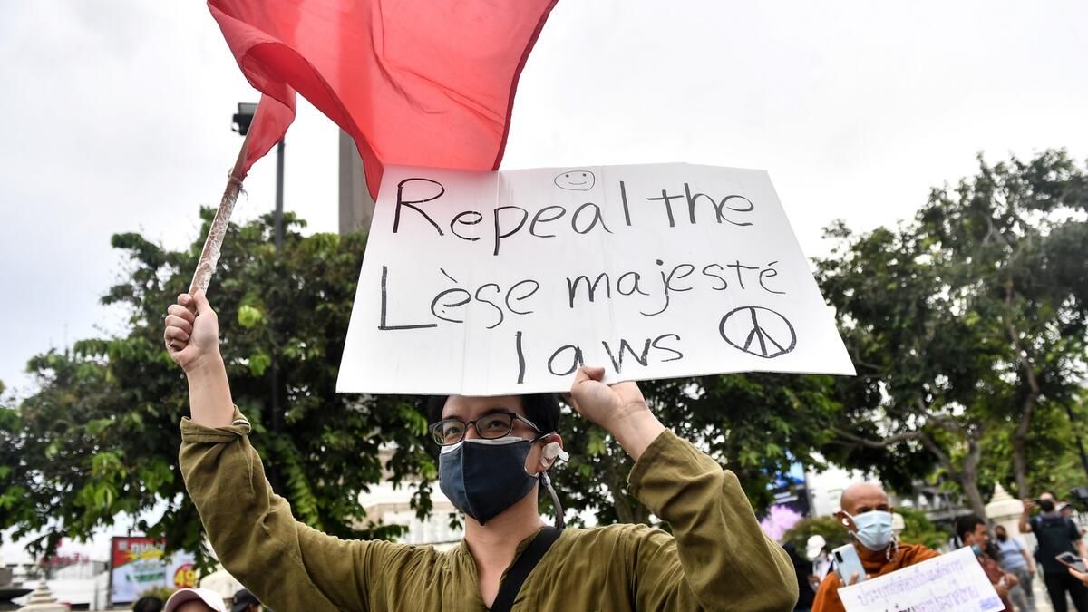 Anti-government Protesters in Thailand