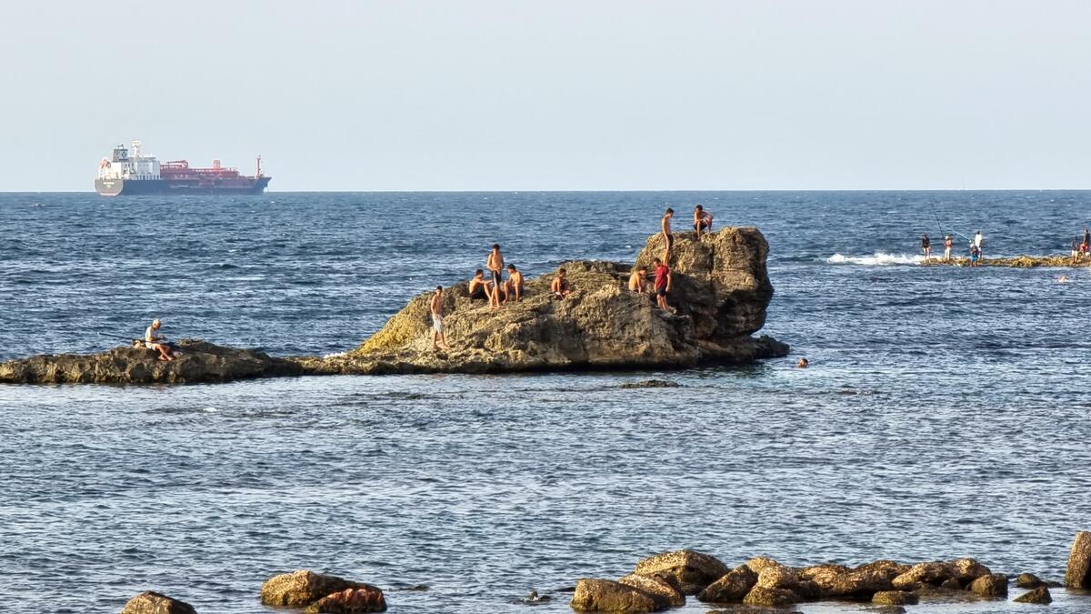 Pollution at Libya beaches