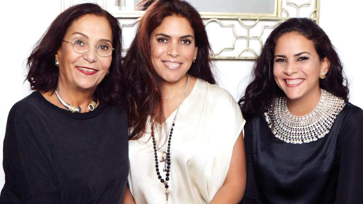 3. Azza Fahmy, Amina & Fatma Ghali