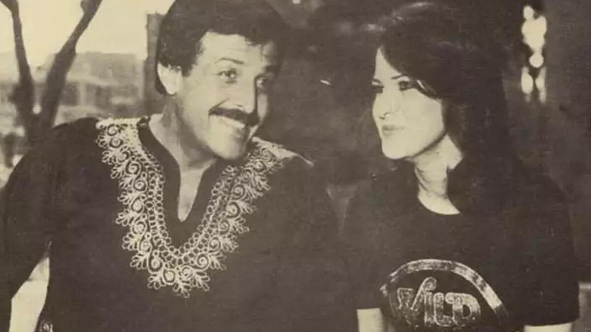Dalal Abdel Aziz and Samir Ghanem