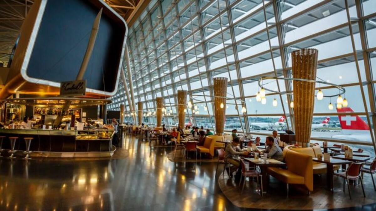 المركز السابع: مطار زيورخ الدولي (سويسرا)