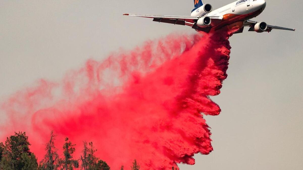 Some more images of the Salt fire near Shasta Lake, California. At least 40 homes/buildings burned from the flames.