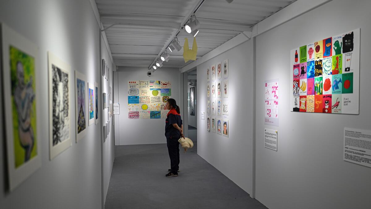 China's art exhibition