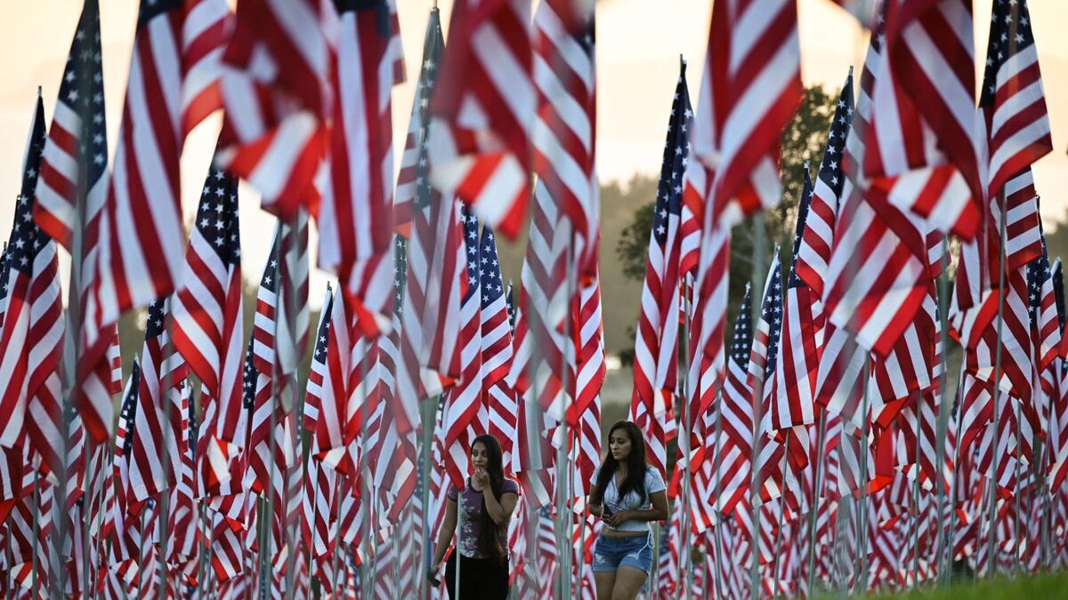 US marks the 20th anniversary of 9/11