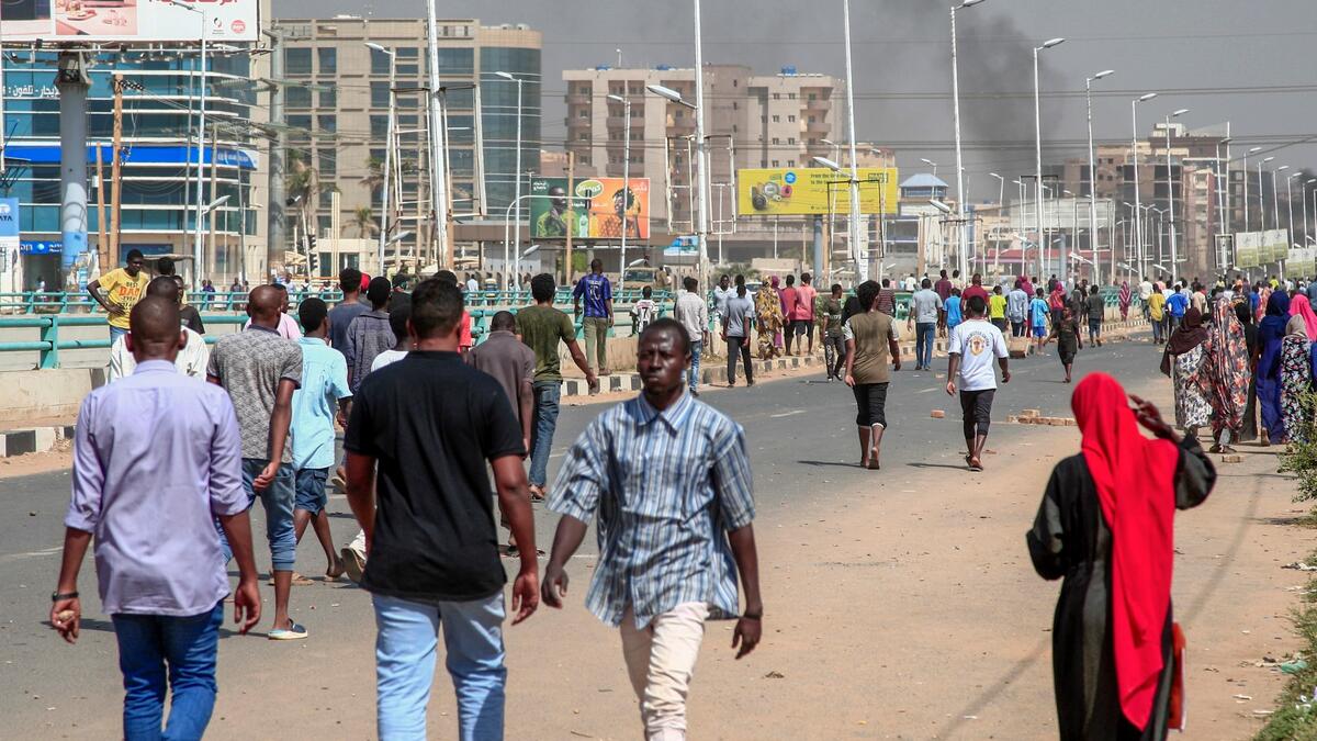 Sudanese Protest Military Coup in Khartoum