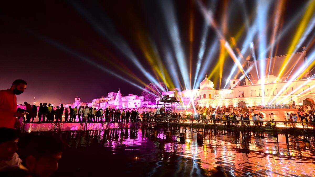 Hindu festival of Diwali, the festival of lights