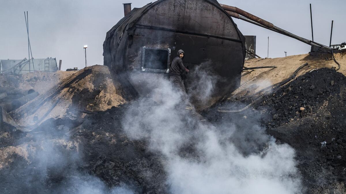 Oil Refinery's Child Workers in Syria