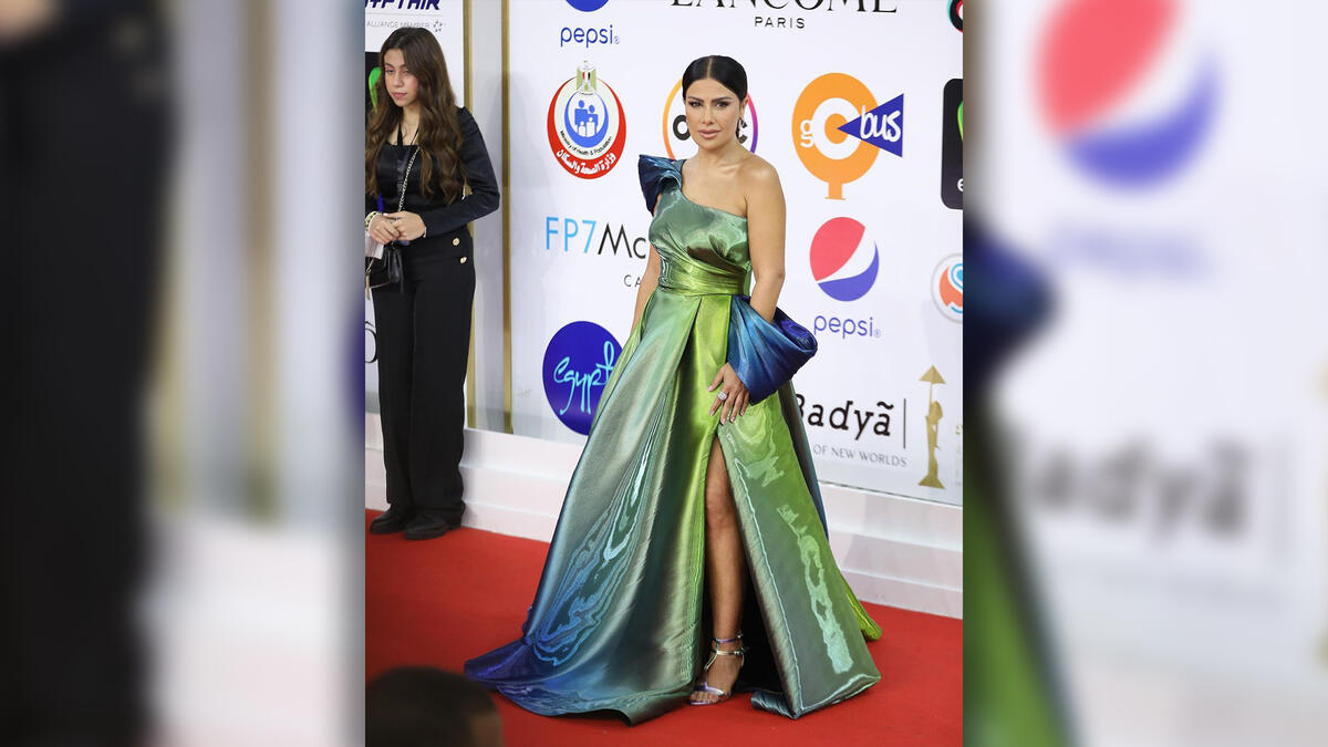 Jordanian actress Saba Mubarak