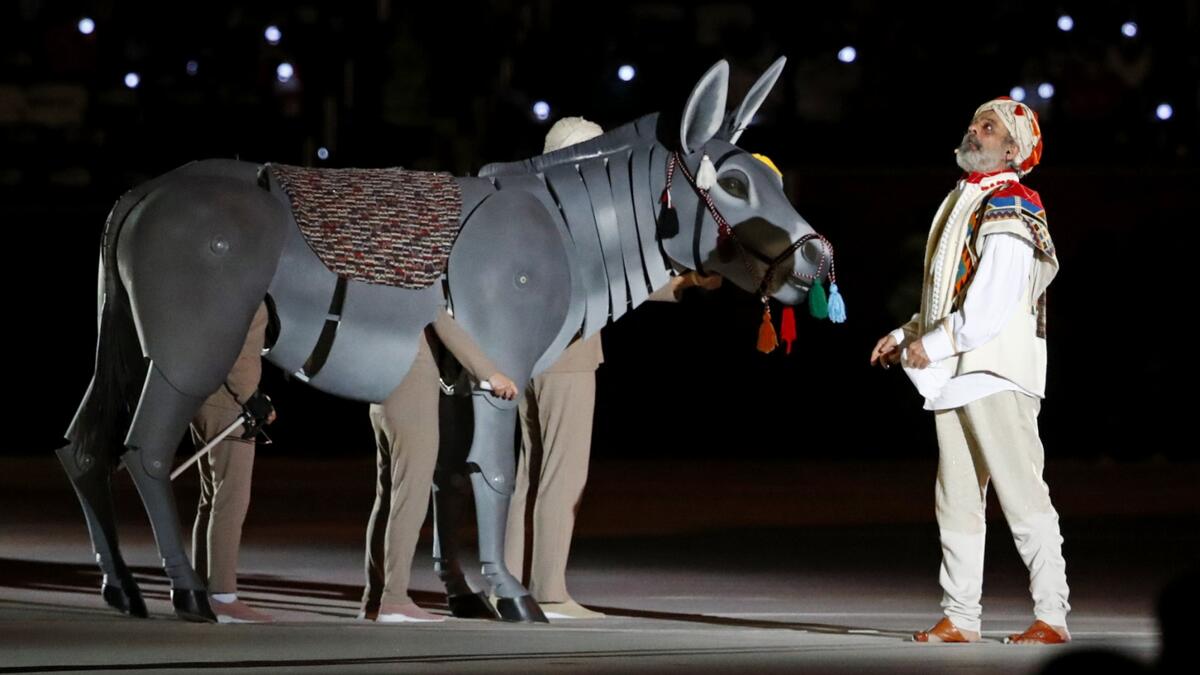 The Arab Cup opening was held on Tuesday at Al Bayt Stadium in Al Khor