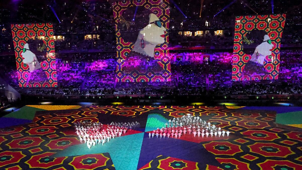 The Arab Cup opening was held on Tuesday at Al Bayt Stadium in Al Khor