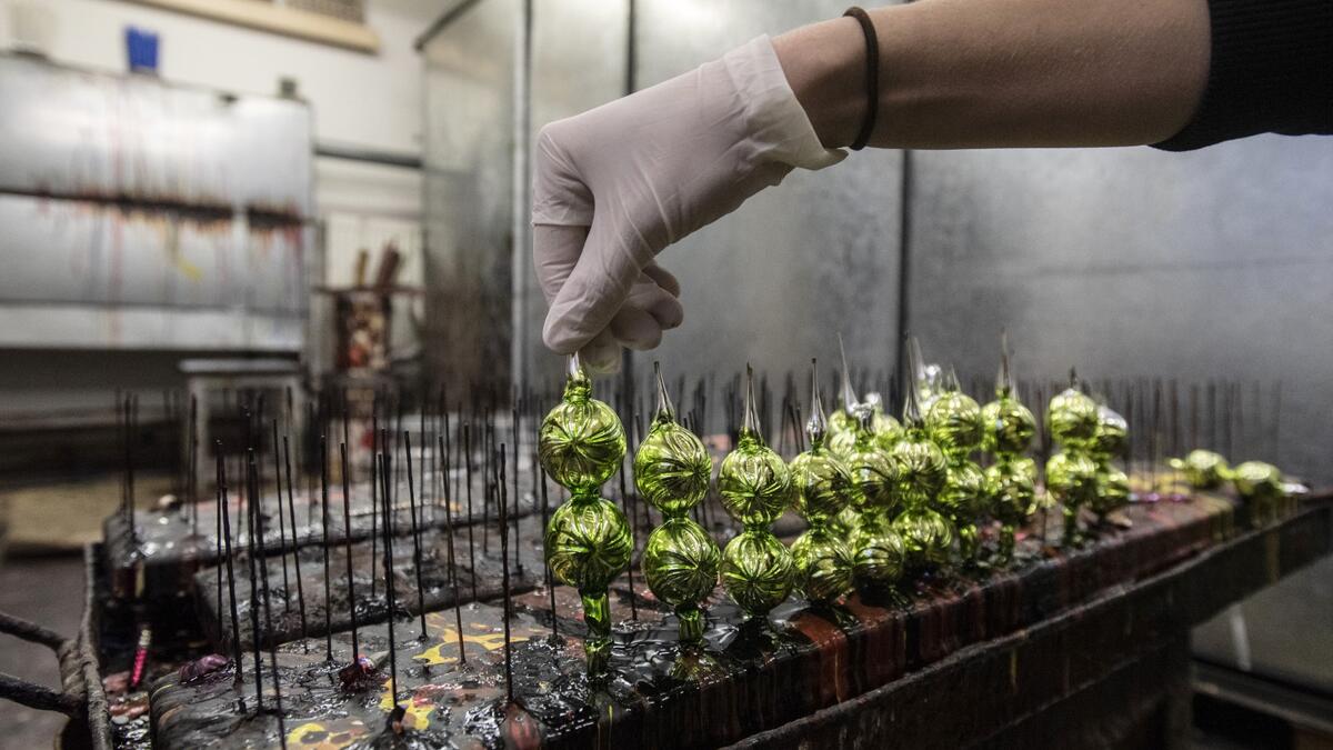 Christmas Glass Craft