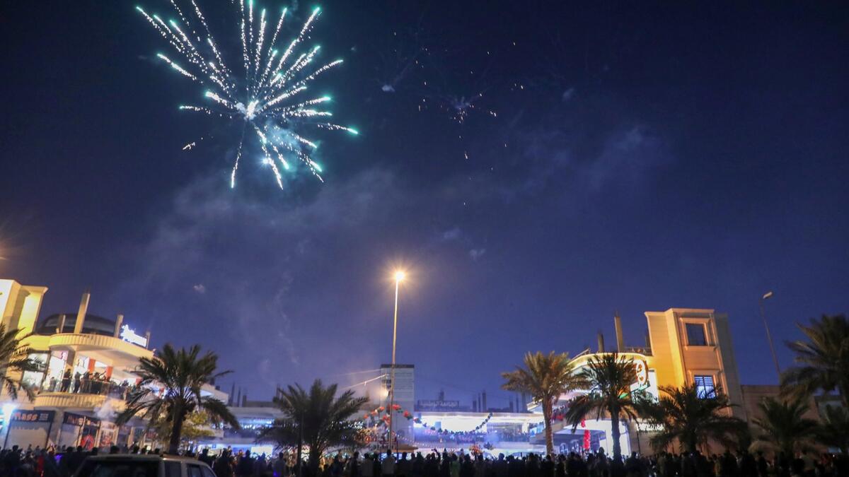 New Year celebrations