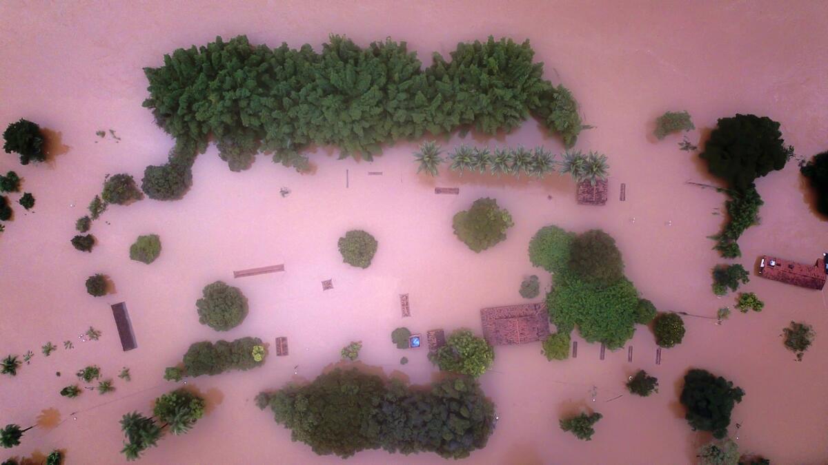 Heavy rains in Brazil