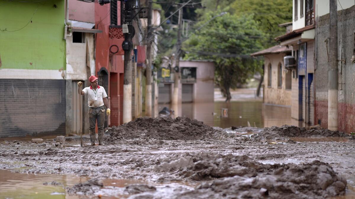 Heavy rains in Brazil
