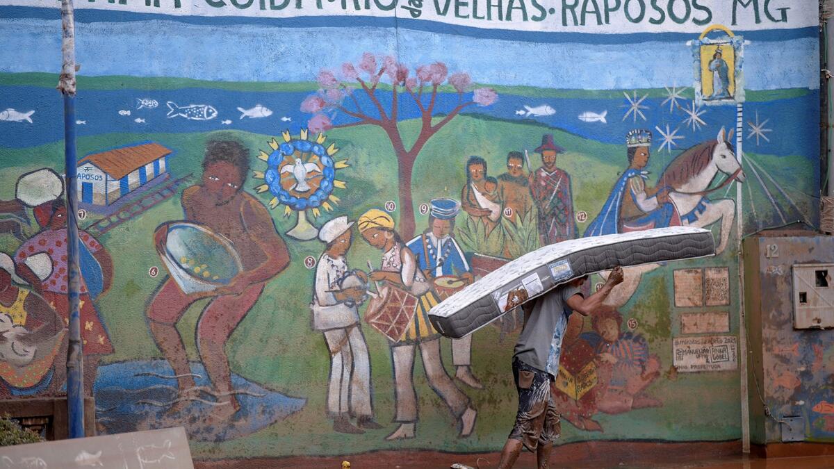 Heavy rains in Brazil