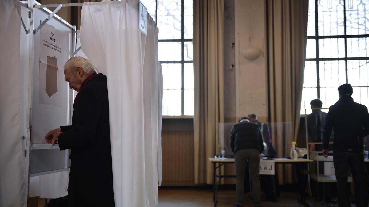 The first round of France's presidential election