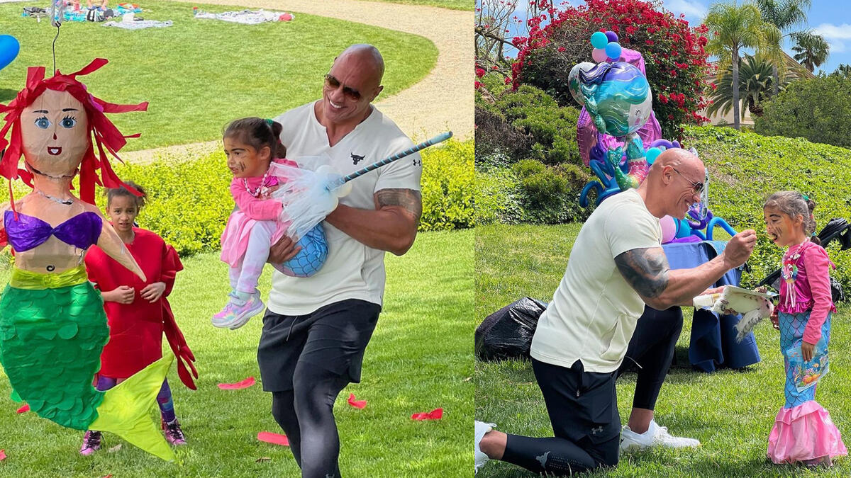 The Rock's big easter weekend