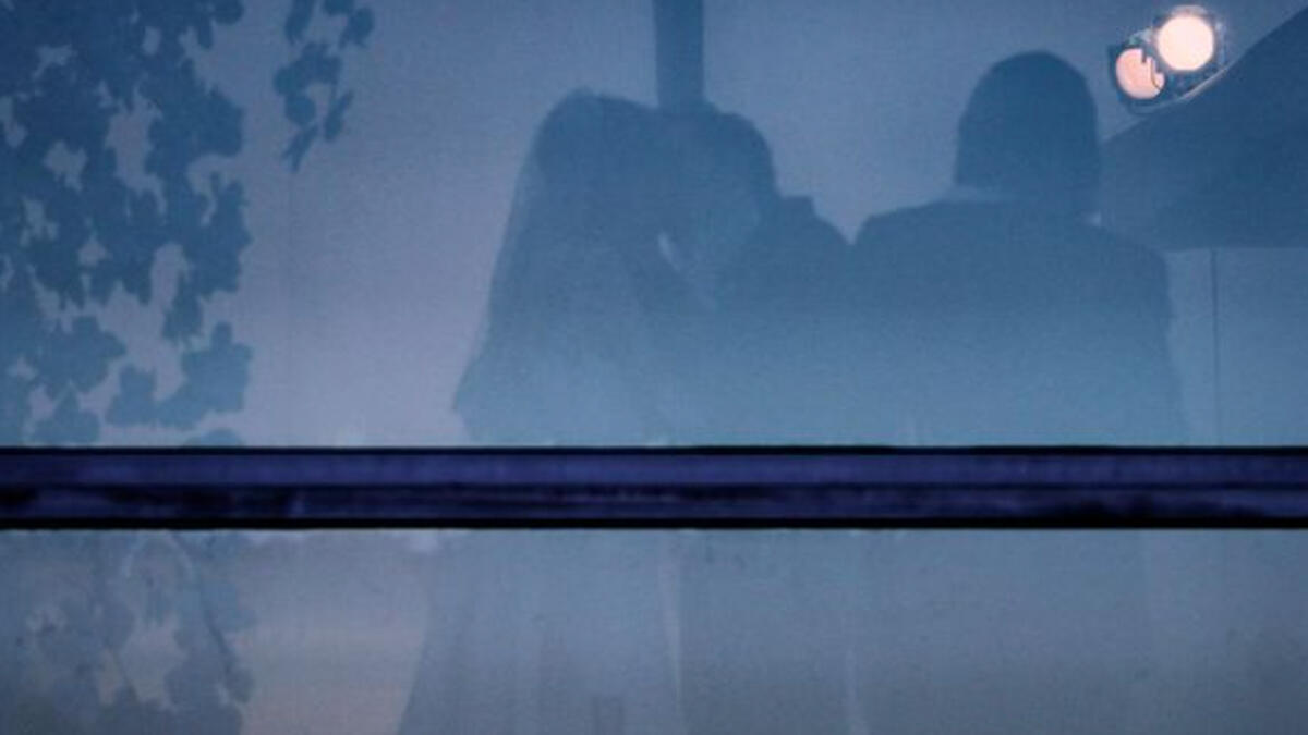 The lingering six second kiss which confirmed their union