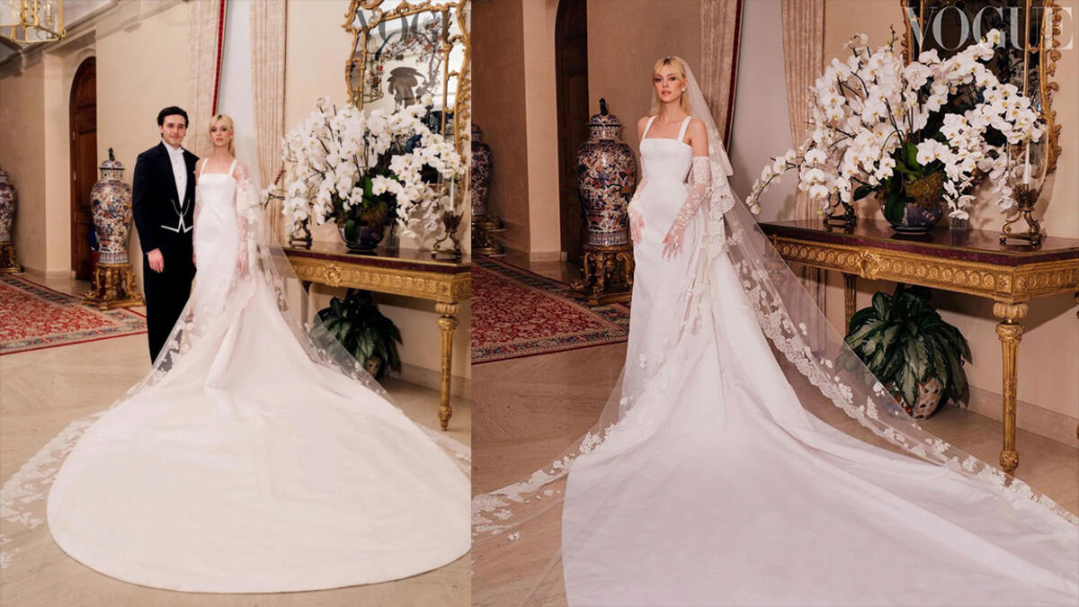 valentino haute couture bridal gown custom made for nicola peltz