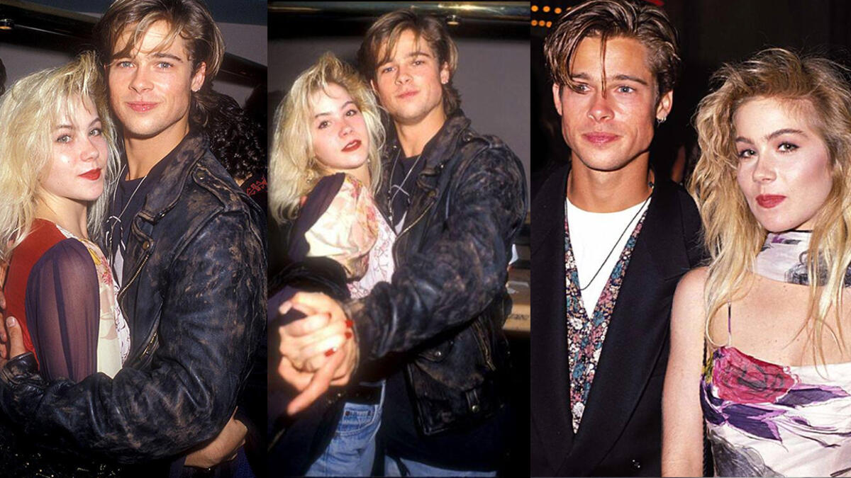 Brad Pitt And Christina Applegate