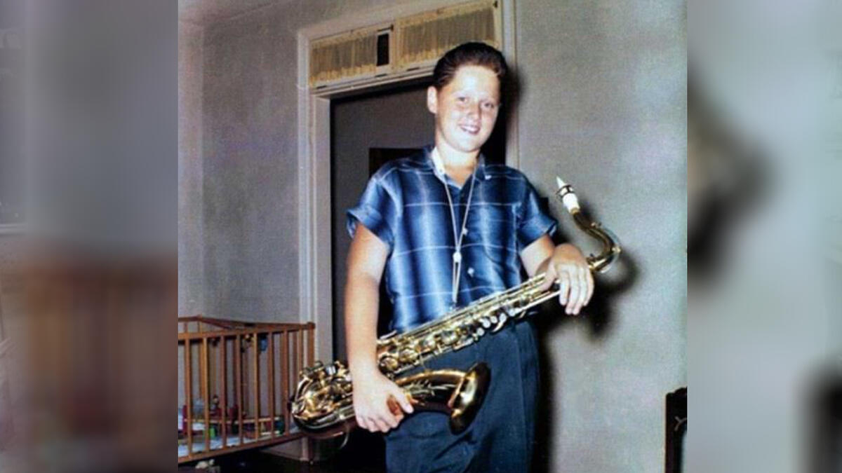1958 photo, 12-year-old Bill Clinton