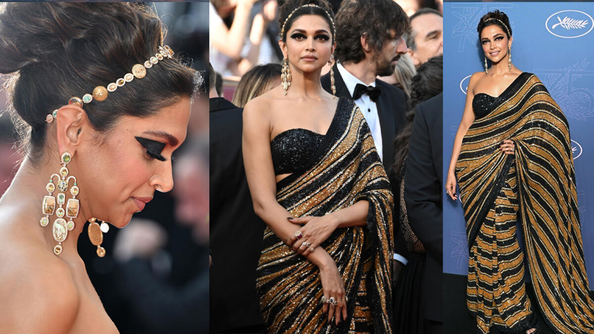 Deepika Padukone in Sabyasachi