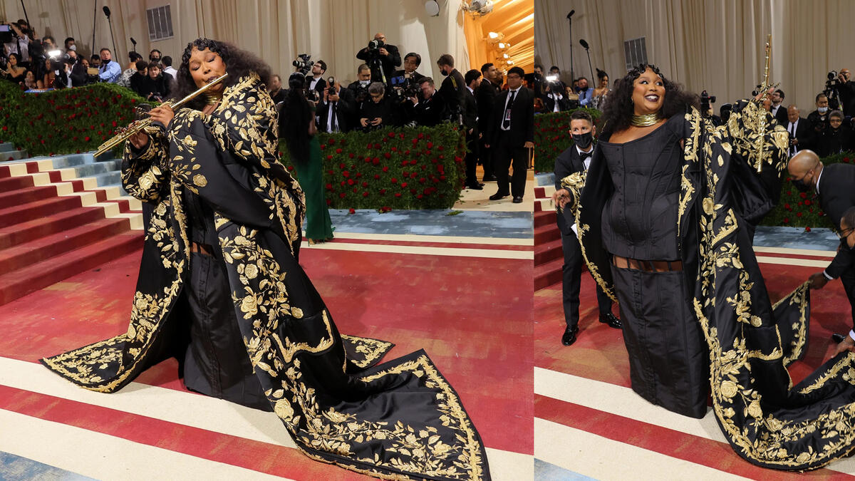 Lizzo in Thom Browne